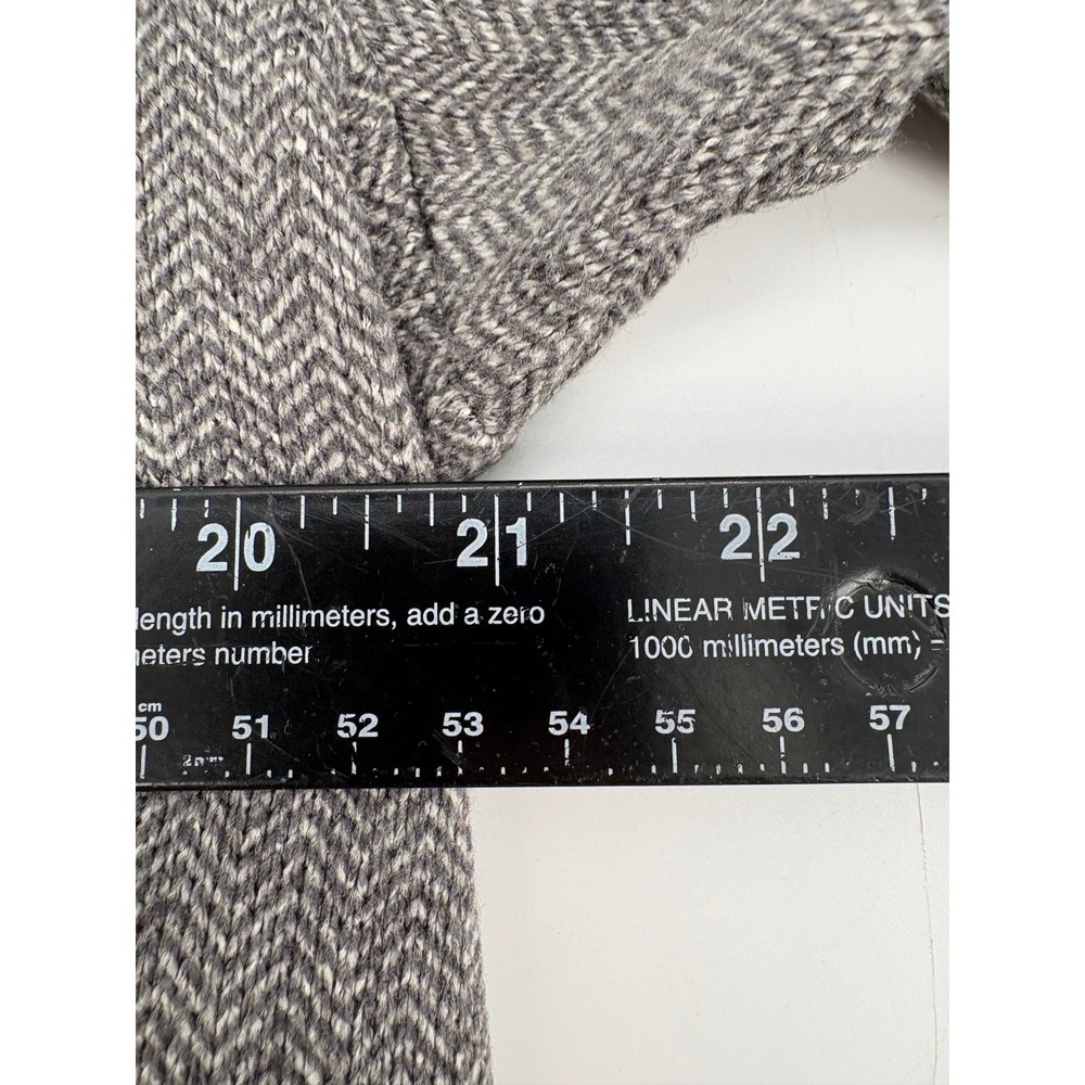 Tommy Bahama Herringbone Shawl Collar Pullover Sweater Women's Small Gray - Picture 4 of 9
